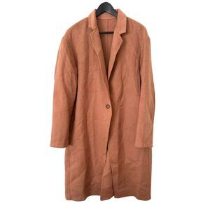UNIQLO Double Face Wool Blend Cocoon Coat Beige‎ Medium